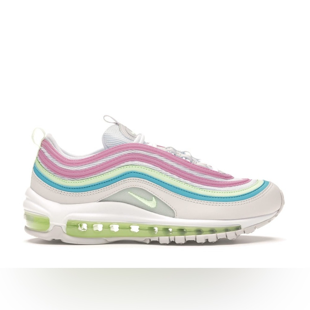 Nike Women's Sneakers - White, Pink, Blue, Green